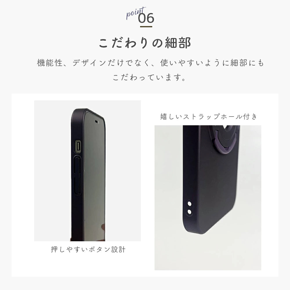 \送料無料/【コンパクトスマホスタンド付き】マグネット付き iPhone メタリック アルミケース 4色 14 Pro Plus max 13 12 11 SE スマホケース カバー おしゃれ かわいい シンプル 韓国 淡色 透明 耐衝撃 カメラレンズ保護
