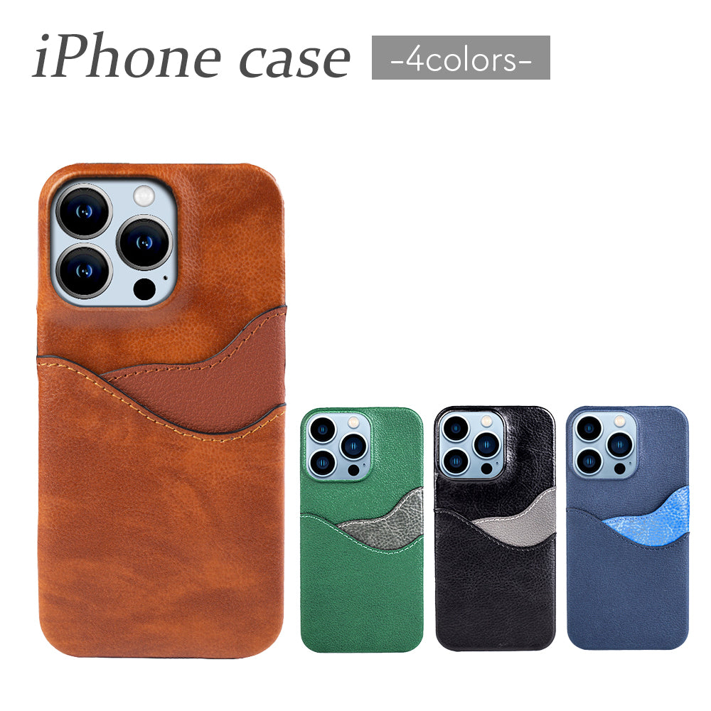 \送料無料/【カード収納iphoneケース 4色】フェイクレザー カバー 14Pro 14Plus 14ProMax Case iphone13 ケース 13pro 13mini 13promax iPhone12 12 mini pro max 11 XR SE 8 カード入れ付き メンズ ビジネス 高級感