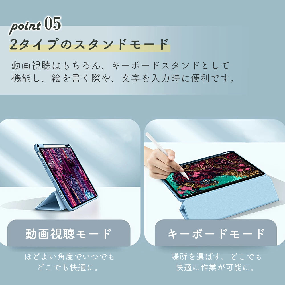 【送料無料】 iPad クリアケース 第10世代 第9世代 第8世代 第7世代 第6世代 第5世代 カバー Air5 Air4 10.2インチ 10.9インチ 9.7インチ mini4 mini5 mini6 Air Air2 Air3 Pro11 軽量 保護フィルム極薄 透明 クリア