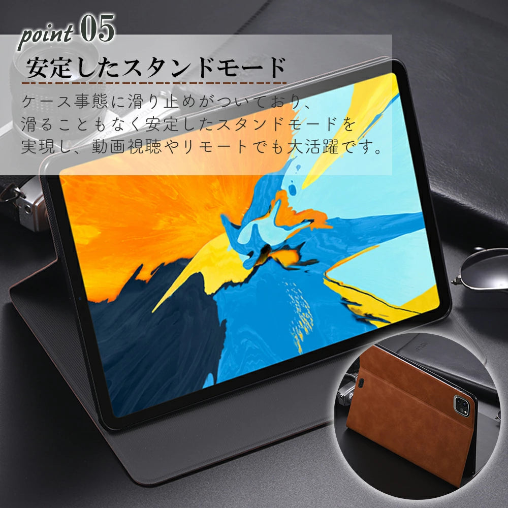 【送料無料】 iPad レザーケース 高級感 第10世代 第9世代 第8世代 第7世代 第6世代 第5世代 カバー 10.2インチ 10.9インチ 9.7インチ mini4 mini5 mini6 Air Air2 Air3 Pro11 軽量 保護フィルム 12.9 pro11 スマホスタンド