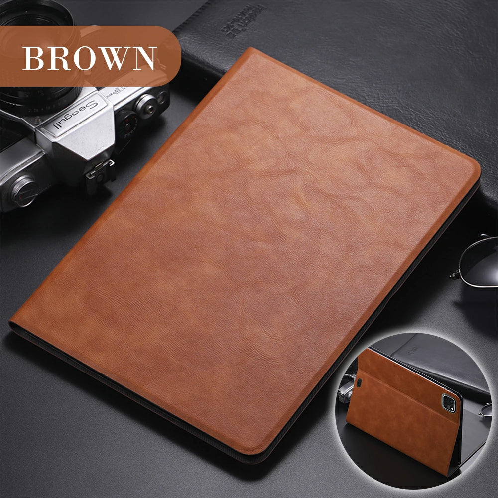 【送料無料】 iPad レザーケース 高級感 第10世代 第9世代 第8世代 第7世代 第6世代 第5世代 カバー 10.2インチ 10.9インチ 9.7インチ mini4 mini5 mini6 Air Air2 Air3 Pro11 軽量 保護フィルム 12.9 pro11 スマホスタンド