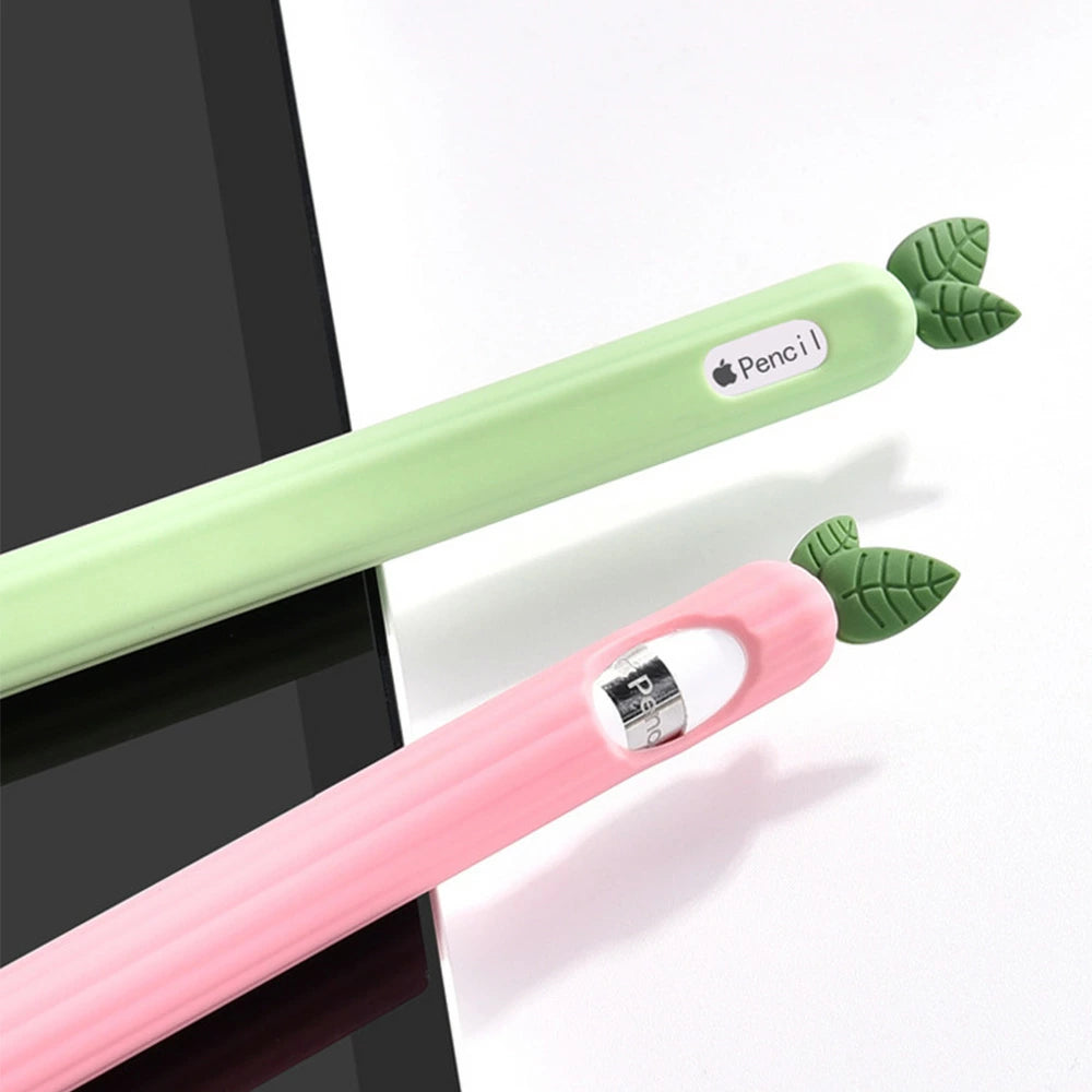 【送料無料 Apple Pencil カバー 第1世代&第2世代 選べる6色】アップルペンシル グリップ キャップ シリコン ケース 一体型 グリップ シリコン かわいい おしゃれ 滑り止め アダプター 紛失防止 転がり防止 保護 傷防止 ipad