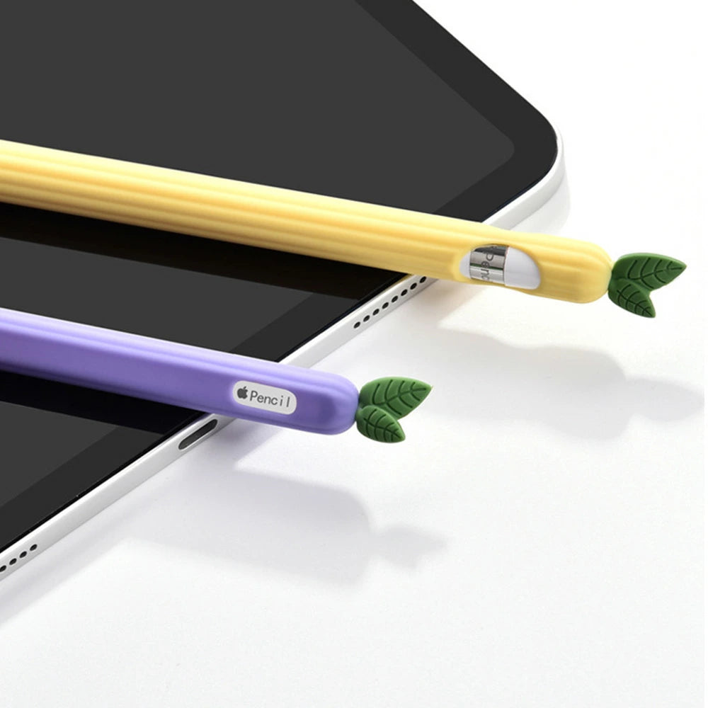 【送料無料 Apple Pencil カバー 第1世代&第2世代 選べる6色】アップルペンシル グリップ キャップ シリコン ケース 一体型 グリップ シリコン かわいい おしゃれ 滑り止め アダプター 紛失防止 転がり防止 保護 傷防止 ipad