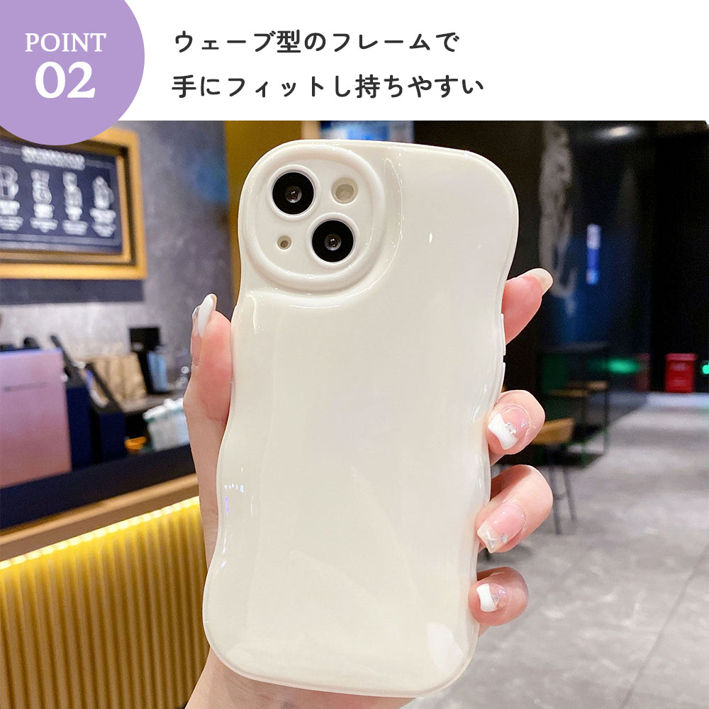 iPhone なみなみ クリアケース アイフォン クリアケース 14 Pro Plus max 13 12 11 SE スマホケース カバー ブラック ホワイト おしゃれ かわいい シンプル ナチュラル 韓国 淡色 透明 なみなみ ウェーブ