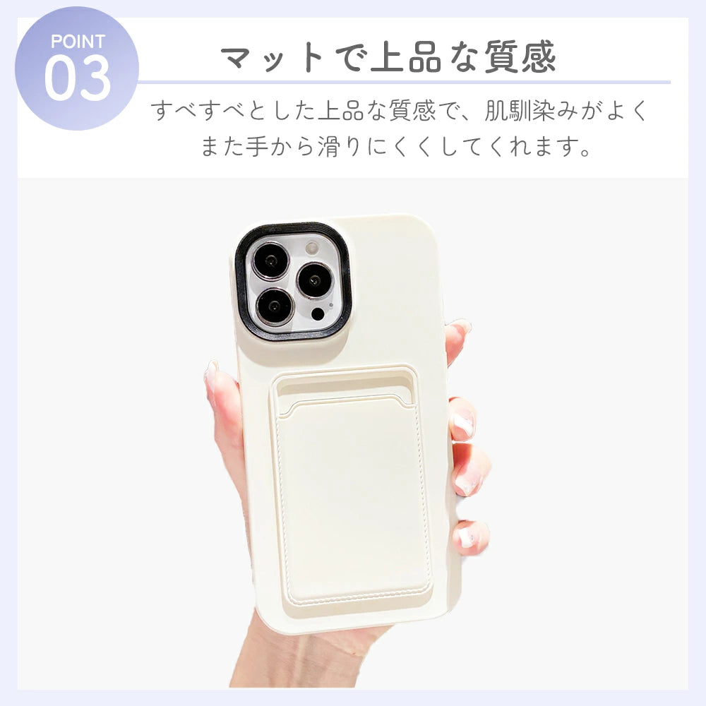 ＼送料無料／【カード収納つき】バイカラー iphoneケース 韓国  カードホルダー付き 耐衝撃 オシャレ カバー 14 Pro Plus max 13 12 11 SE XR 11 XS XS max 便利 軽い おしゃれ かわいい シンプル ナチュラル 大人 個性的