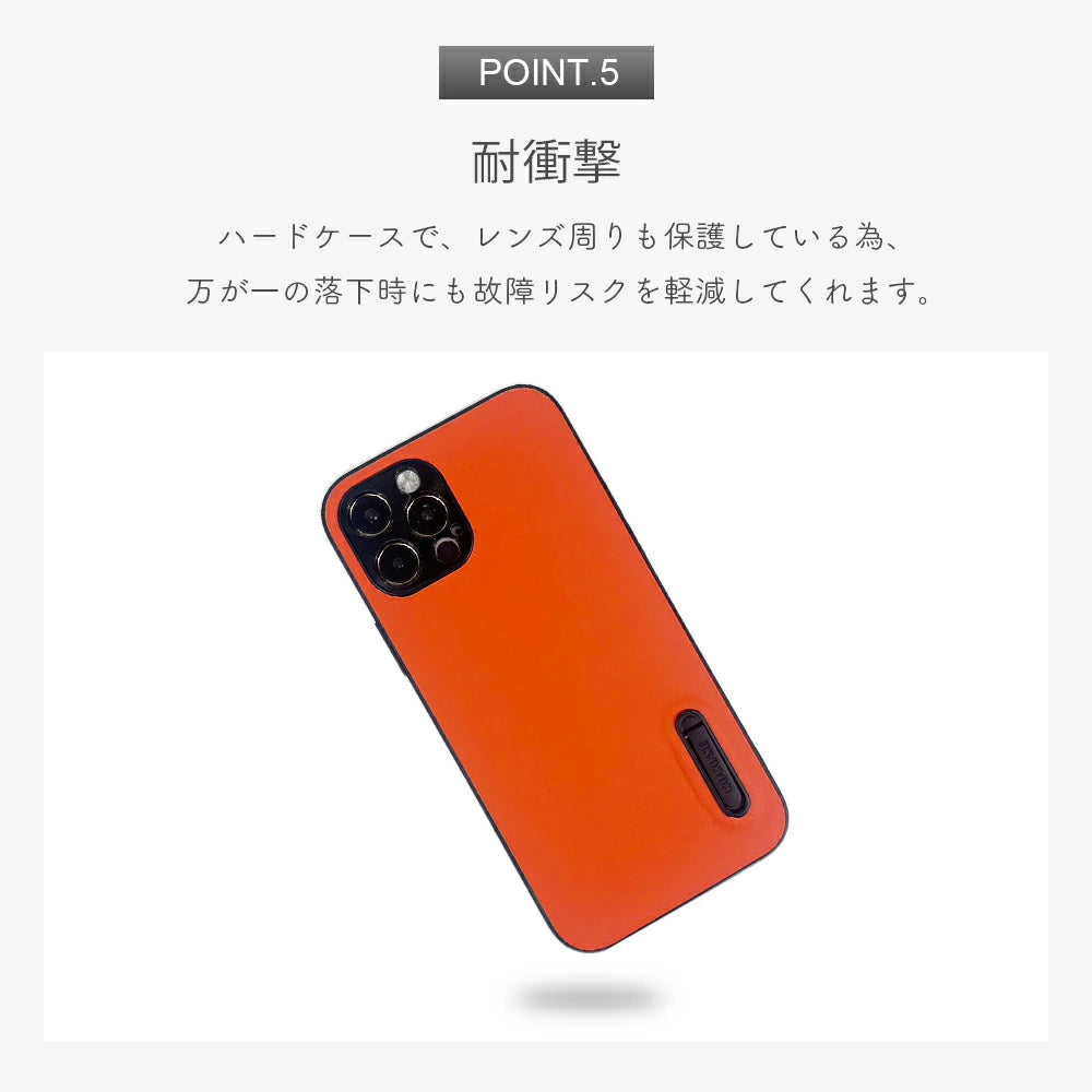 ＼送料無料／【スマホスタンド付 フェイクレザーiPhoneケース】フェイクレザー高級感 指紋防止 レンズ保護 個性派 耐衝撃 ビジネス メンズ スマホケース カバー おしゃれ シンプル 韓国 男性 ブラック オレンジ グリーン 機能性