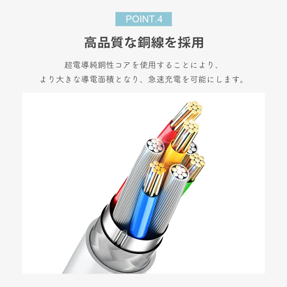 【5A PD20W 急速充電ケーブル 2ｍ 3m】iphone 充電 ケーブル タイプc apple認証 純正 同等品 Android アンドロイド 急速 usb type-c ケーブル ライトニングケーブル 充電 コード usbケーブル タイプc アイフォンケーブル ipad 急速充電器