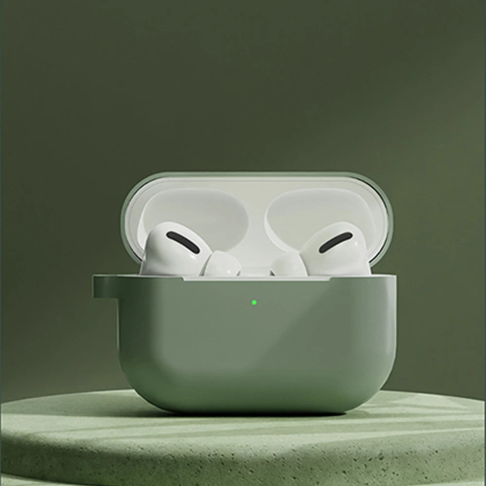 【送料無料 Air Pods Pro 2 シリコンケース 選べる14色】airpods proケース airpods ケース   AirPodsPro  シリコン カラビナ エアポッズ airpodspro ケース おしゃれ カバー 耐衝撃 保護 イヤホンケース シンプル 韓国 くすみカラー