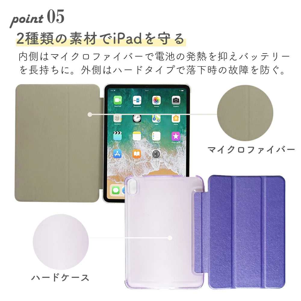 【送料無料】 iPad クリアケース 第10世代 第9世代 第8世代 第7世代 第6世代 第5世代 カバー Air5 Air4 10.2インチ 10.9インチ 9.7インチ mini4 mini5 mini6 Air Air2 Air3 Pro11 軽量 保護フィルム極薄 透明 クリア シアー 半透明